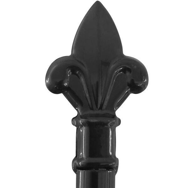 vidaXL Dvoukř&iacute;dl&aacute; plotov&aacute; br&aacute;na s hroty 400 x 199,5 cm