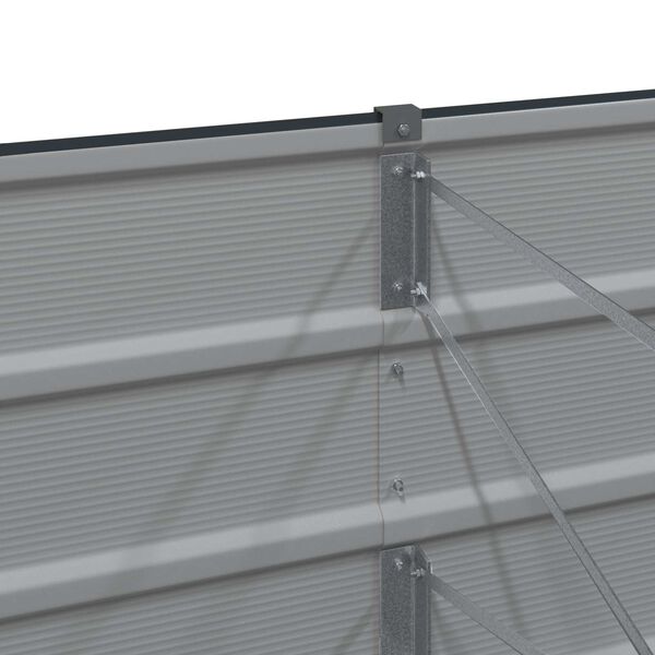 vidaXL Truhl&iacute;k Antracit 480 x 50 x 45 cm Pozinkovan&aacute; ocel