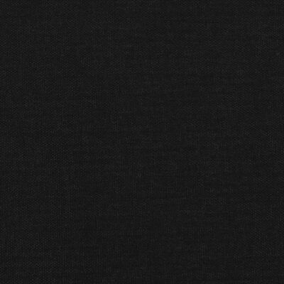 vidaXL Box spring postel černá 180x200 cm textil