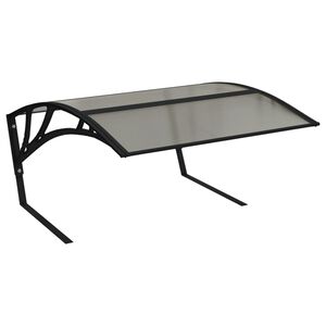 vidaXL Gar&aacute;ž pro robotickou sekačku čern&aacute; 80 x 101 x 46 cm