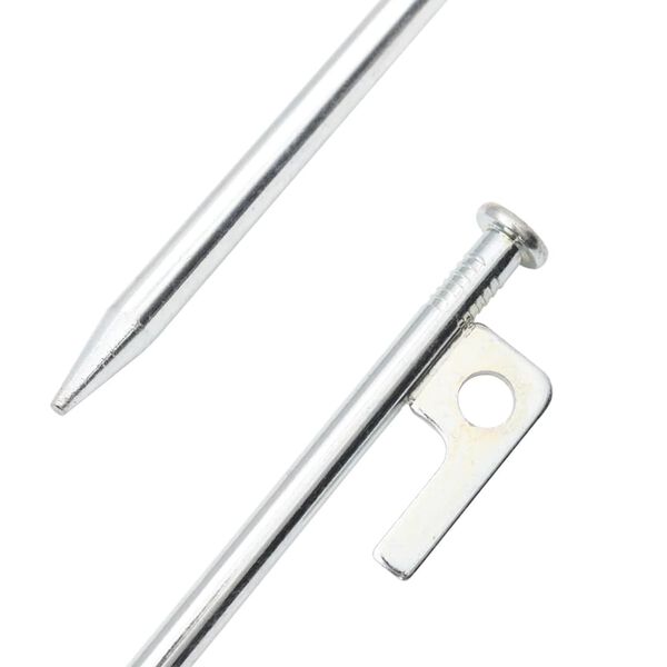 vidaXL Stanové kolíky 24 ks 20 cm 9 mm pozinkovaná ocel