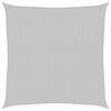 vidaXL St&iacute;nic&iacute; plachta světle &scaron;ed&aacute; 3,6 x 3,6 m 100% polyester oxford