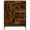 vidaXL Skř&iacute;ň highboard kouřov&yacute; dub 69,5 x 34 x 180 cm kompozitn&iacute; dřevo