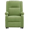 vidaXL Zvedac&iacute; křeslo světle zelen&eacute; samet