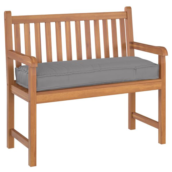 vidaXL Pol&scaron;t&aacute;ř &Scaron;ed&aacute; 110 x 40 x 8 cm Oxford l&aacute;tka