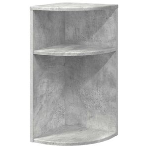 vidaXL Odkl&aacute;dac&iacute; stolek Betonově &scaron;ed&aacute; 29,6 x 29,6 x 60 cm