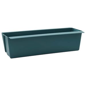 vidaXL Květinov&eacute; bedny pro euro palety 24 ks Zelen&aacute; 36 x 13,5 x 9,5 cm