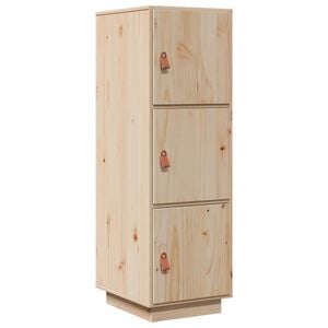 vidaXL Skř&iacute;ň highboard 34 x 40 x 108,5 cm masivn&iacute; borov&eacute; dřevo