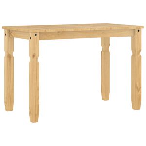 vidaXL J&iacute;deln&iacute; stůl Corona 112 x 60 x 75 cm masivn&iacute; borov&eacute; dřevo