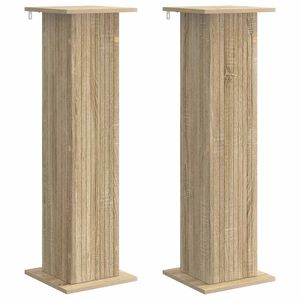 vidaXL Stojan na rostliny 2 pcs Dub sonoma 30,5 x 30 x 100,5 cm