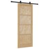 vidaXL Posuvn&eacute; dveře ORKDAL Př&iacute;rodn&iacute; 83 x 211 cm