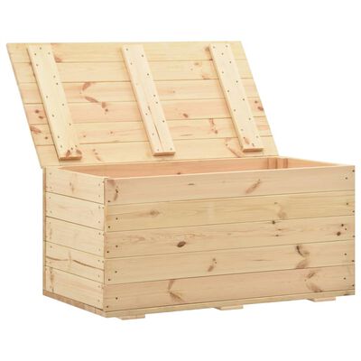 vidaXL Úložný box 100 x 54 x 50,7 cm masivní borové dřevo