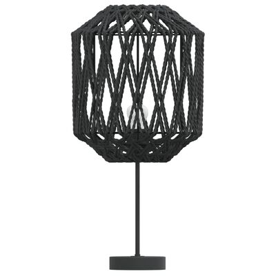 vidaXL Stínidlo lampy černé Ø 23 x 28 cm železo a papír