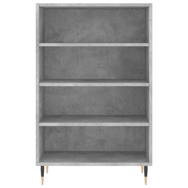 vidaXL Skř&iacute;ň highboard betonově &scaron;ed&aacute; 57 x 35 x 90 cm kompozitn&iacute; dřevo