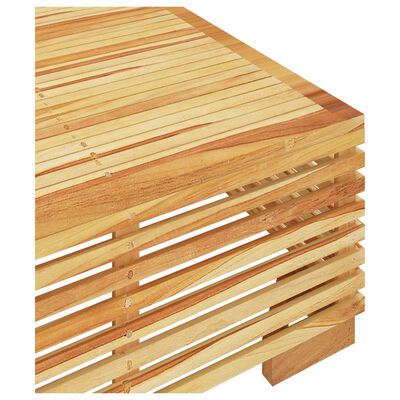 vidaXL Konferenční stolek 69,5 x 69,5 x 31 cm masivní teakové dřevo