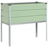 vidaXL Truhl&iacute;k Pastelově zelen&aacute; 100 x 45 x 90 cm Pozinkovan&aacute; ocel