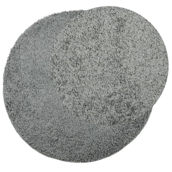 vidaXL Koberec PAMPLONA s vysok&yacute;m vlasem modern&iacute; zelen&yacute; &Oslash; 200 cm