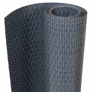 vidaXL Balkonov&aacute; z&aacute;stěna antracitov&aacute; 300 x 80 cm polyratan