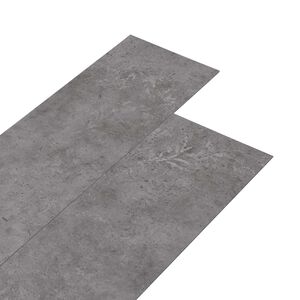 vidaXL Podlahov&aacute; prkna Betonově &scaron;ed&aacute; 5,02 m&sup2; 36 ks PVC