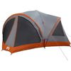 vidaXL Rodinn&yacute; stan pro 10 osob &Scaron;ed&aacute; a oranžov&aacute; 460 x 430 x 214 cm