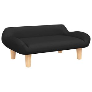 vidaXL Pel&iacute;&scaron;ek pro psy čern&yacute; 70 x 40 x 24 cm textil