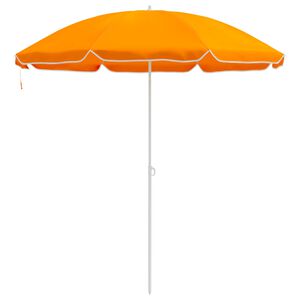 vidaXL Zahradn&iacute; slunečn&iacute;k 160 cm 170T polyester Oranžov&aacute;