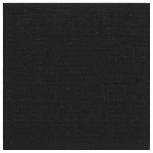 vidaXL N&aacute;stěnn&yacute; čeln&iacute;k 12 ks 30 x 30 cm Čern&aacute; textil