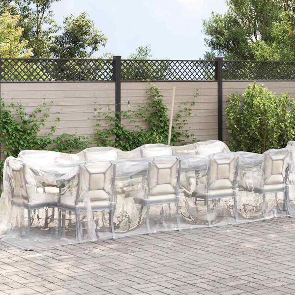 vidaXL Čir&aacute; plachta s oky 2x12 m polyethylen