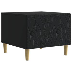 vidaXL Konferenčn&iacute; stolek Čern&aacute; 50 x 49 x 40 cm Kompozitn&iacute; dřevo