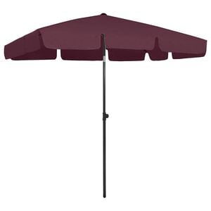 vidaXL Pl&aacute;žov&yacute; slunečn&iacute;k bord&oacute; 200 x 125 cm