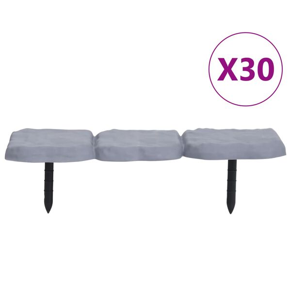 vidaXL Travn&iacute; lemy se z&aacute;pichy 30 ks PP