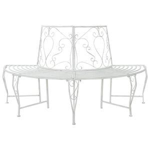 vidaXL Stromov&aacute; lavička 4-Počet m&iacute;st 160 x 80 x 89 cm Ocel