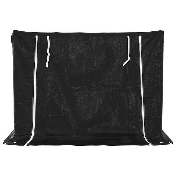 vidaXL Stojan na palivov&eacute; dřevo s krytem 150,5x100,5x110,5 cm