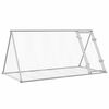 vidaXL Kr&aacute;l&iacute;k&aacute;rna stř&iacute;brn&aacute; 200 x 105 x 91 cm pozinkovan&aacute; ocel