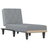 vidaXL Leno&scaron;ka světle &scaron;ed&aacute; textil