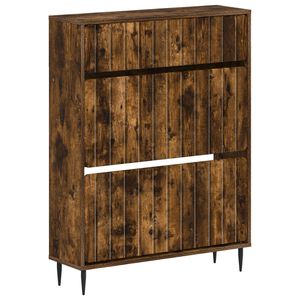 vidaXL Skř&iacute;ň na obuv ZWOLLE 78 x 24 x 103 cm Kompozitn&iacute; dřevo
