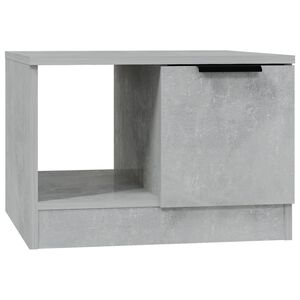 vidaXL Konferenčn&iacute; stolek betonově &scaron;ed&yacute; 50x50x36 cm kompozitn&iacute; dřevo