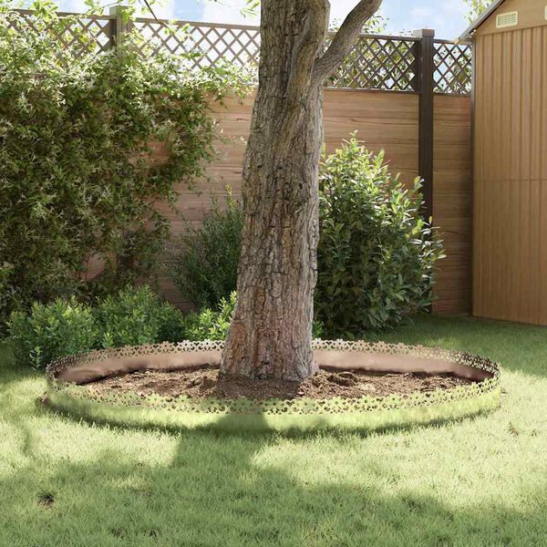 vidaXL Obrubn&iacute;ky tr&aacute;vn&iacute;ku 20 pcs Stř&iacute;brn&aacute; 103 x 0,05 x 22 cm