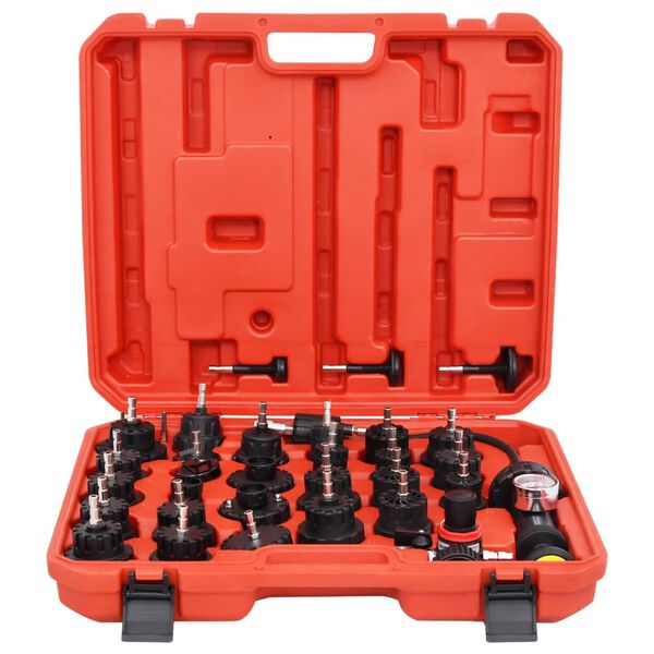 vidaXL 32dílná univerzální testovací sada chladicí soustavy