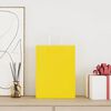 vidaXL Pap&iacute;rov&eacute; s&aacute;čky 250 ks s uchy žlut&eacute; 26x12x35 cm