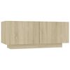 vidaXL Nočn&iacute; stolek dub sonoma 100 x 35 x 40 cm kompozitn&iacute; dřevo