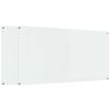 vidaXL Kuchyňsk&yacute; obklad 2 pcs Transparentn&iacute; 120 x 60 cm tvrzen&eacute; sklo