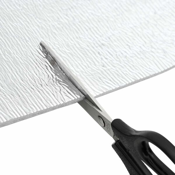 vidaXL Reflexn&iacute; f&oacute;lie za radi&aacute;tor Stř&iacute;brn&aacute; 15 x 1 m Polyethylen