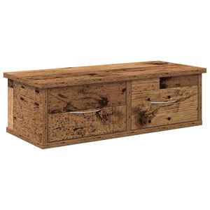 vidaXL N&aacute;stěnn&aacute; skř&iacute;ňka old wood 60x26x18,5 cm kompozitn&iacute; dřevo