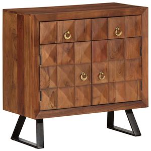 vidaXL Komoda medově hněd&yacute; 70 x 35 x 70 cm masivn&iacute; ak&aacute;cie