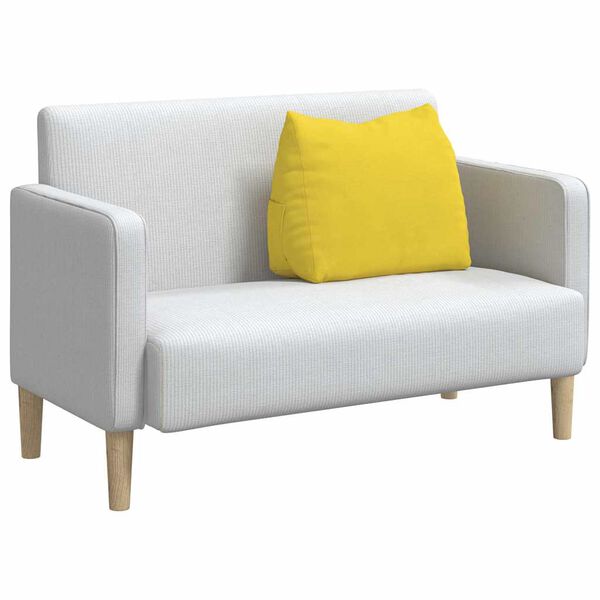 vidaXL Pol&scaron;t&aacute;ř na z&aacute;da Světl&aacute; žlut&aacute; 60 x 20 x 50 cm textil