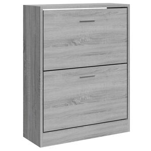 vidaXL Botn&iacute;k &scaron;ed&yacute; sonoma 63 x 24 x 81 cm kompozitn&iacute; dřevo