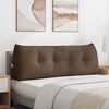 vidaXL Pol&scaron;t&aacute;ř na z&aacute;da Hněd&aacute; 140 x 24 x 50 cm textil