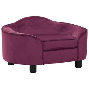 vidaXL Pohovka pro psy v&iacute;nov&aacute; 67 x 47 x 36 cm ply&scaron;