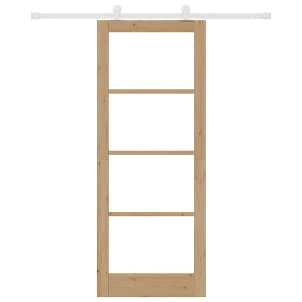 vidaXL Posuvné dveře ORKDAL Přírodní 83 x 211 cm